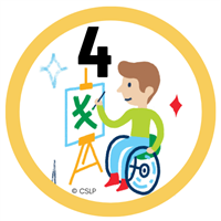 4 Hours of Reading Badge