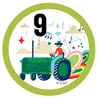 9 Hours of Reading Badge